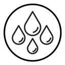 Water drops icon