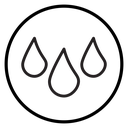 Water drops icon