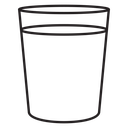 Water glass icon