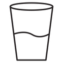 Water glass icon