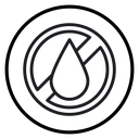 Water not clear icon