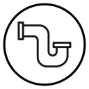 Water pipes icon