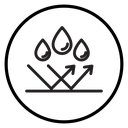 Water repellent surface icon