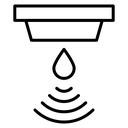 Water sensor icon