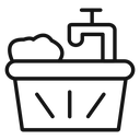 Water soak icon
