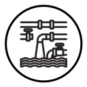 Water supply icon