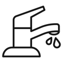 Water tap icon