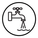 Water tap icon
