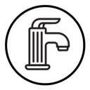 Water tap icon