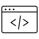 Web Code Browser Window icon