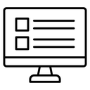 Web Portal Monitor Listing icon