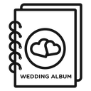 Wedding album icon