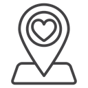Wedding location icon