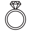 Wedding ring icon