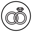 Wedding ring icon