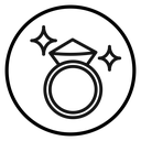 Wedding ring icon