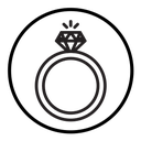 Wedding ring icon