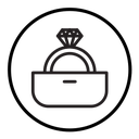 Wedding ring icon