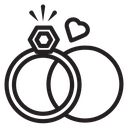Wedding ring icon