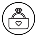 Wedding ring icon