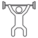 Weightlifter icon