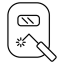 Welding Mask Torch icon