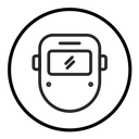 Welding shield cover icon