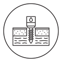 Well drilling icon