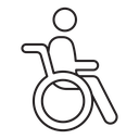 Wheelchair 2 icon
