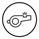 Whistle icon