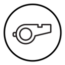 Whistle icon