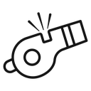 Whistle icon