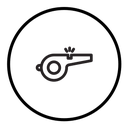 Whistle icon