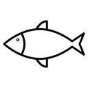 Whole Sardine Fish icon