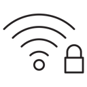 Wifi security icon