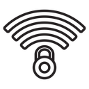Wifi security icon