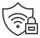 Wifi security icon