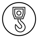 Winch hook icon