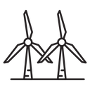 Wind mill icon