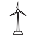 Wind turbine 3 icon