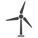 Wind turbine icon
