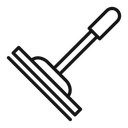 Window squeegee icon