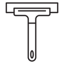 Window squeegee icon