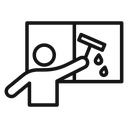 Windows cleaning icon