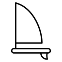 Windsurf Board Sail icon