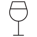 Wine glass icon