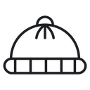 Winter hat 3 icon