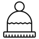 Winter hat icon