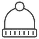 Winter hat icon
