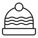 Winter hat icon